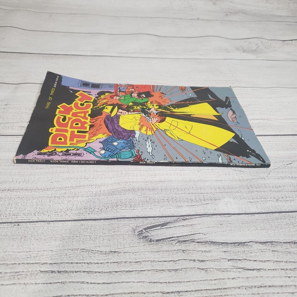 Dick Tracy Comic Book Third of Three 1990 Walt Disney Publications - Picture 4 of 9